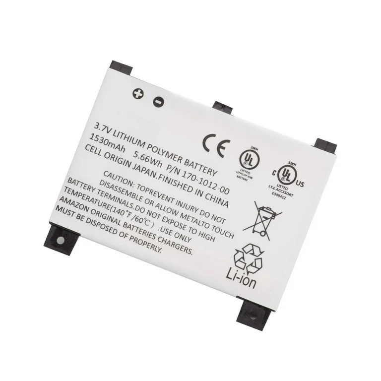 Amazon Kindle 2 DX D00511 D00611 D00701 D00801 170-1012-00 Bateria compativel Amazon Kindle 2 DX D00511 D00611 D00701 D00801 170-1012-00 Bateria compativel