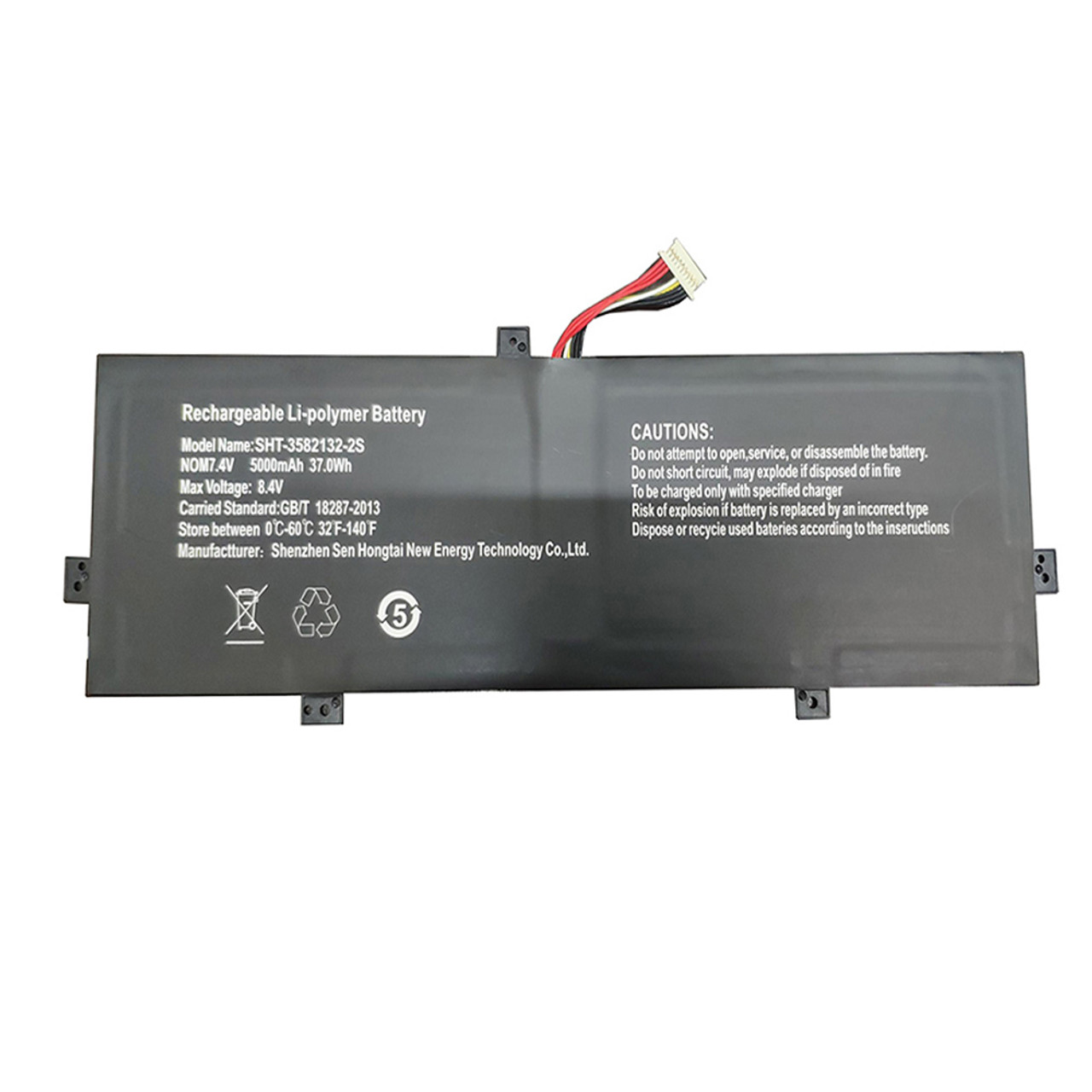 (image for) 7.4V 5000mAh RTDPART 3582132-2S Haoqin haobook140compatible Bateria