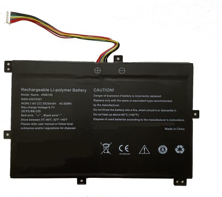 WinBook CW140 MEDION S4403 S4402 S4401 4588105 40069191 7.6V 45Wh Bateria compativel