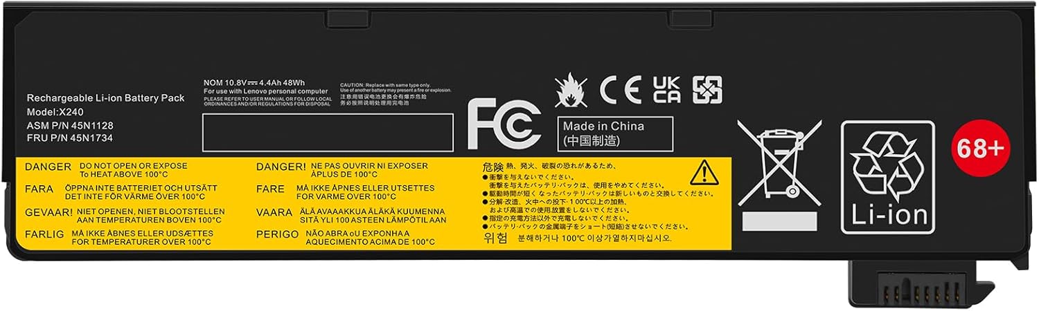 (image for) 45N1127 45N1126 Lenovo ThinkPad X240 T440 T450s X250 T440s T460 T450 T550 X260 X270 T470p L450 T440s T440 W55 0s 0s L470 T440s T460p Bateria