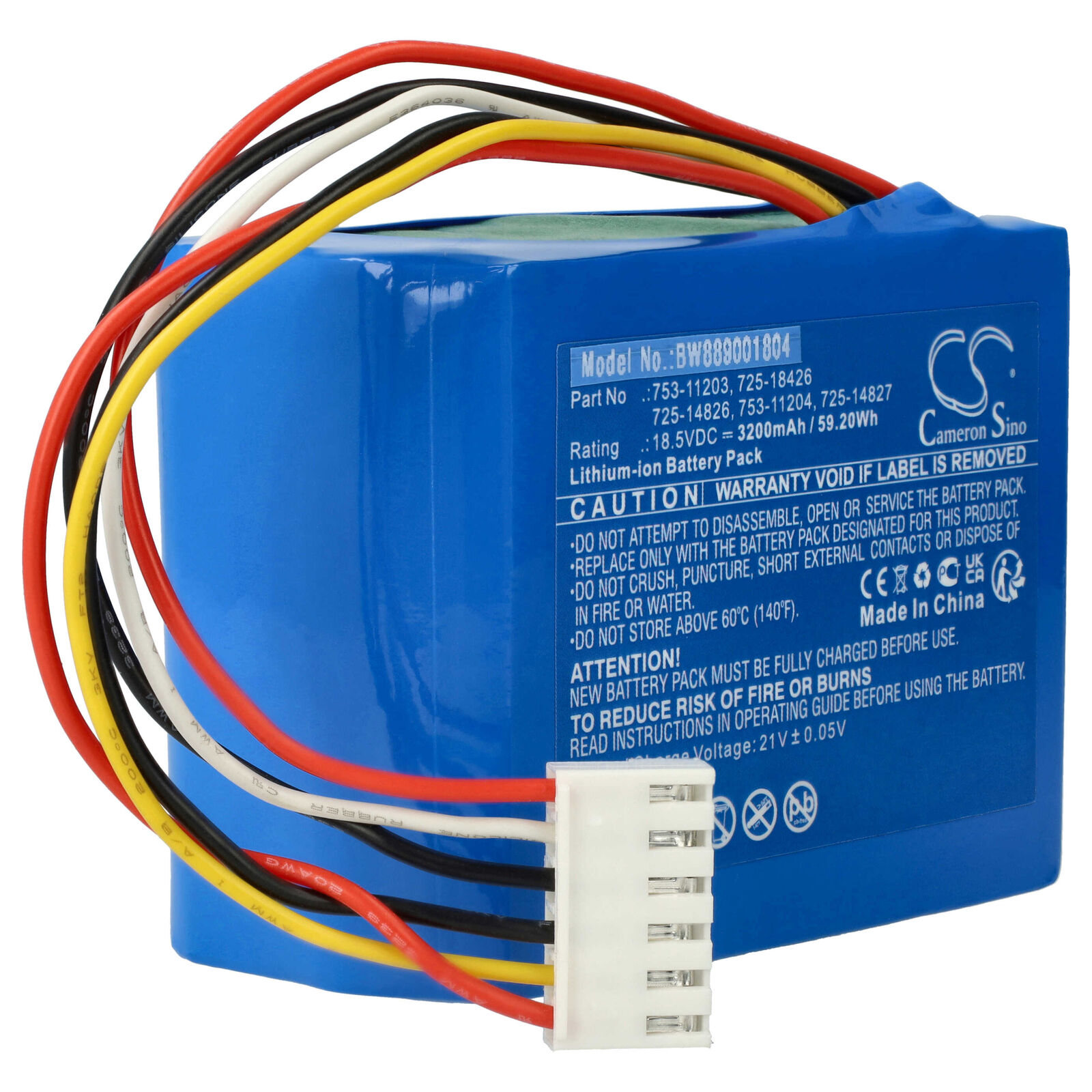 CubCadet 753-11203, 725-14826, 725-14827, 725-18426 18,5V Bateria compativel