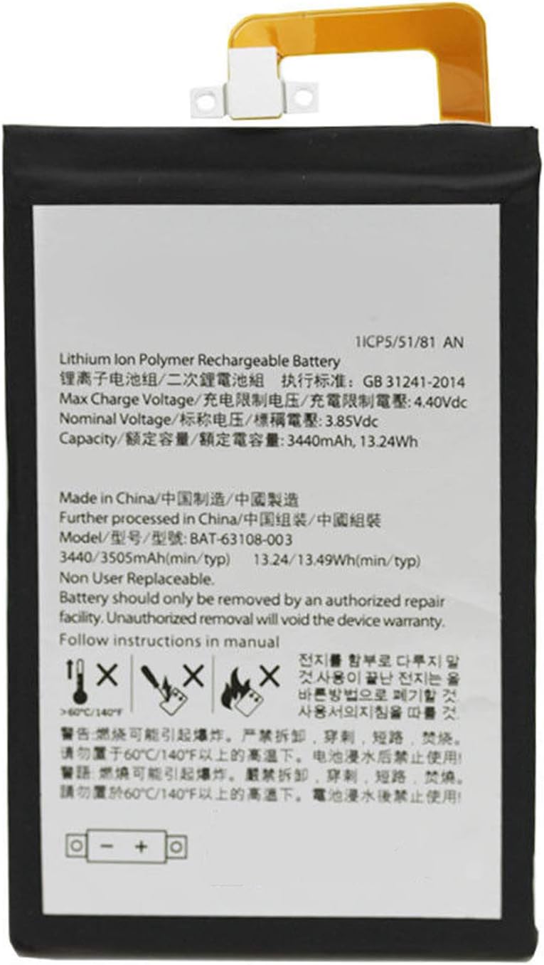 (image for) 58-000056 S13-R2-A Amazon Kindle Voyage NM460GZ MC-305070 tablette ultra-puissance S13-R2 S13-R2-A Bateria