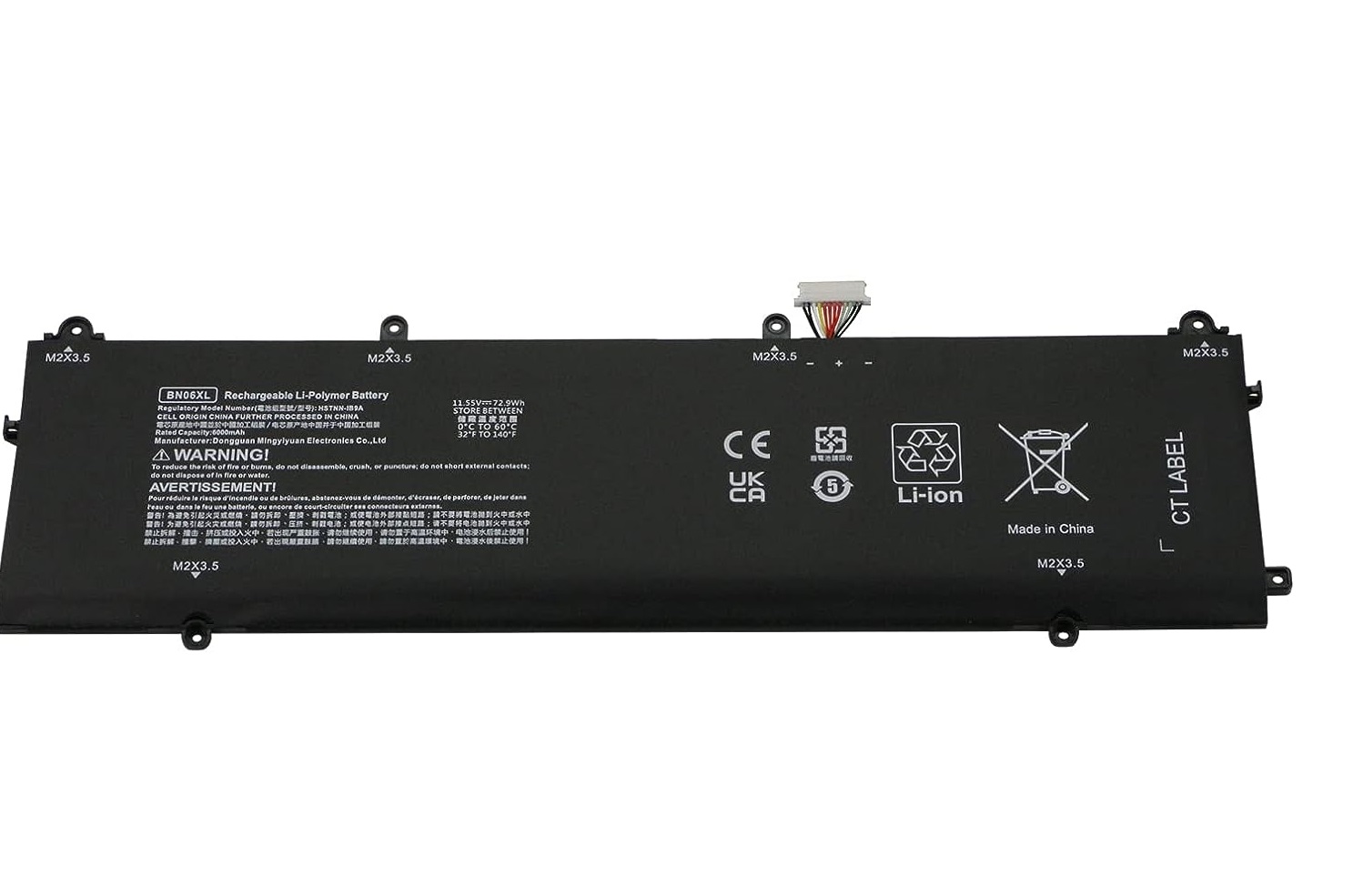 (image for) BN06XL HP Spectre X360 15-EB0005UR 15-EB0035TX 15-EB0025TX 15-EB0053TX Bateria