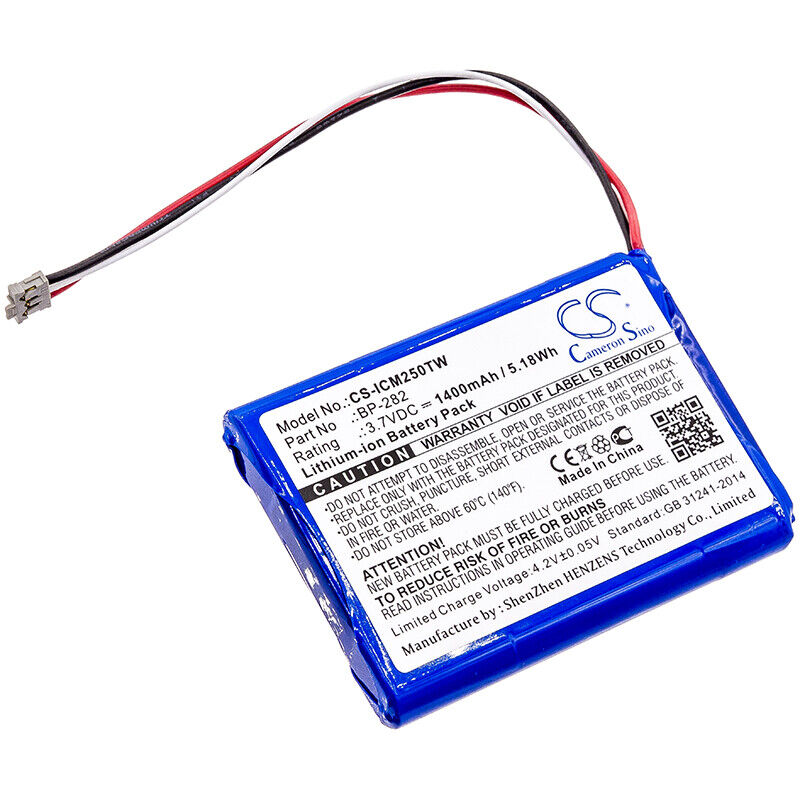 (image for) ICOM IC-M25, BP-282 3.7V Bateria