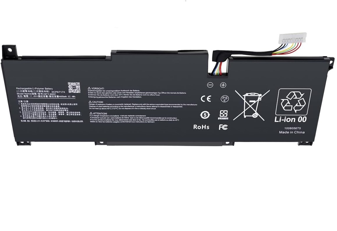 (image for) BTY-M491 MSI Modern 15 A11M MS-1552 15M A11SDK A11UEKV 11.4V Bateria