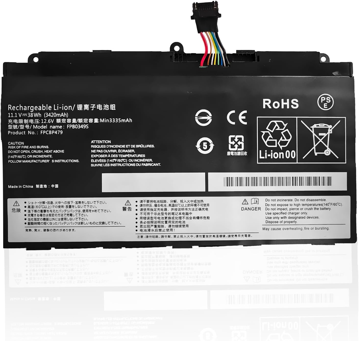 (image for) FPB0349S FPCBP479 FPB0326S Fujitsu Stylistic Q665 Q739 Q738 Q616 Series Bateria