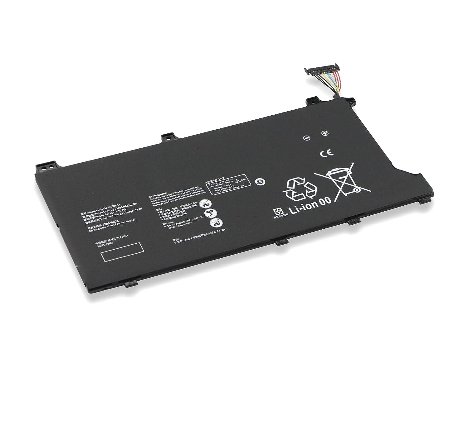 11.46V HB4692J5ECW-31 Huawei MateBookD 15-53010TUY MagicBook VLT-W50 HB4692J5ECW-31B HB4692J5ECW-31C Bateria compativel 11.46V HB4692J5ECW-31 Huawei MateBookD 15-53010TUY MagicBook VLT-W50 HB4692J5ECW-31B HB4692J5ECW-31C Bateria compativel