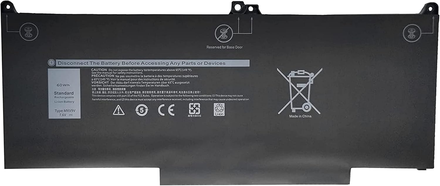 (image for) Dell Inspiron 7300 7306 2-in-1 Series 829 Series 8MX 0829MX 5VC2M 05VC2M Bateria