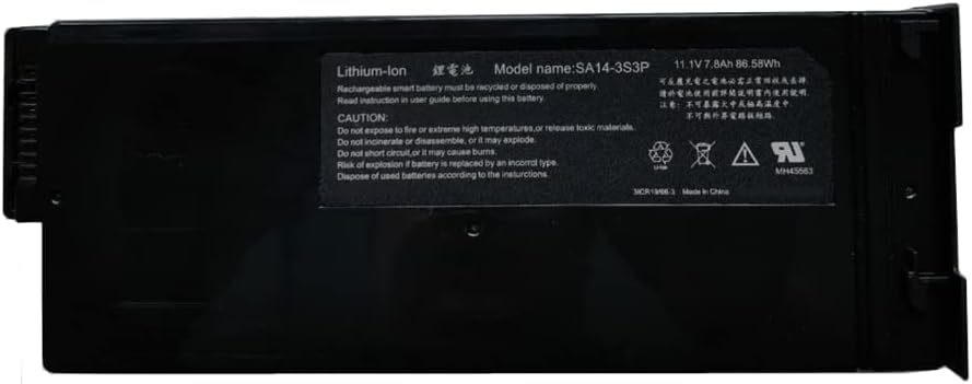 (image for) DurabooK SA14-3S3P 3ICR19/66-3 11.1V Durabook SA14 Bateria