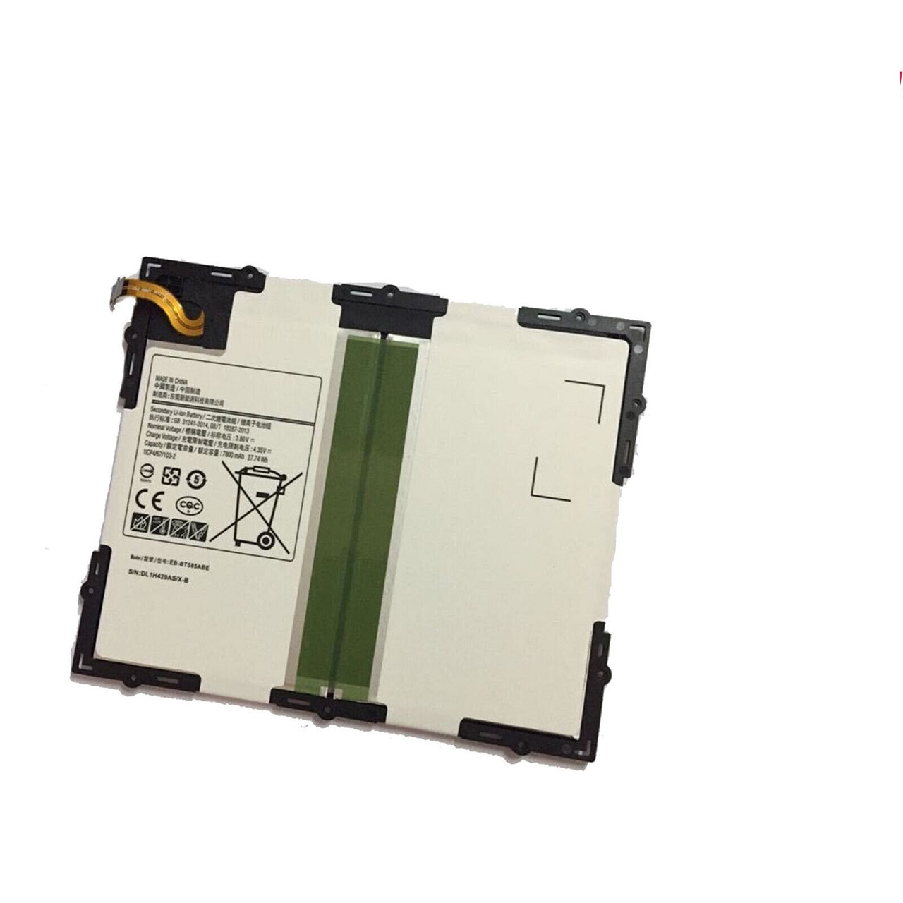 (image for) Samsung Galaxy Tab A 10.1-Inch SM-T580 SM-T585 SM-T585C SM-P580 SM-T587 SM-T587P Tablet Bateria