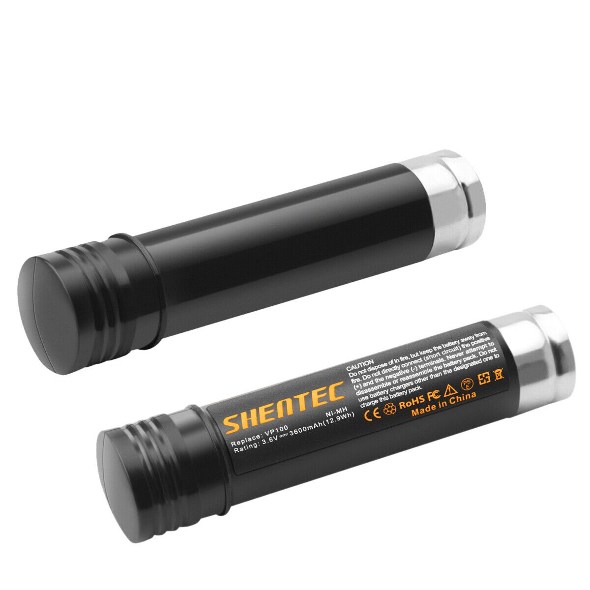 (image for) 2X 3.6V 3600mAh Ni-MH Black & Decker 383900-004,151 995-02,388183-00 ,VP100 Bateria